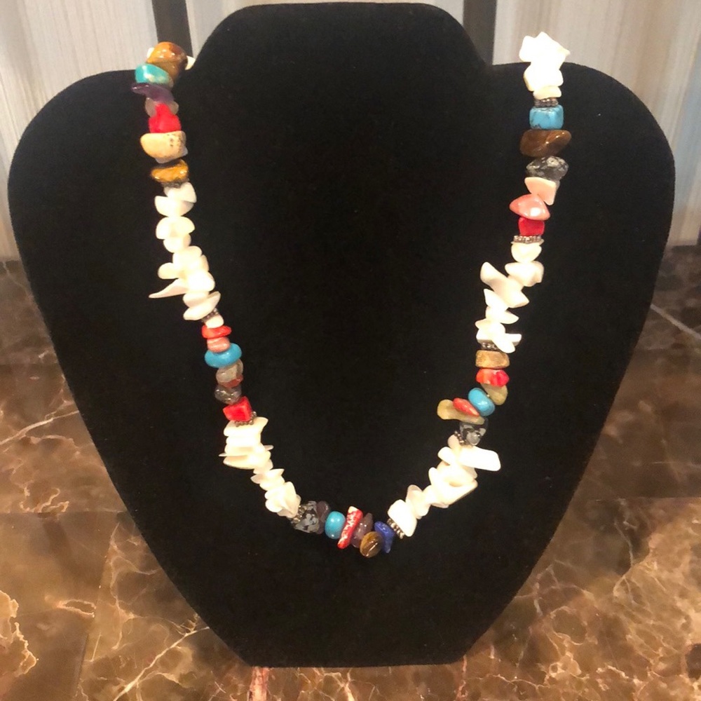 Multi Colored Stone Necklace. - image 6